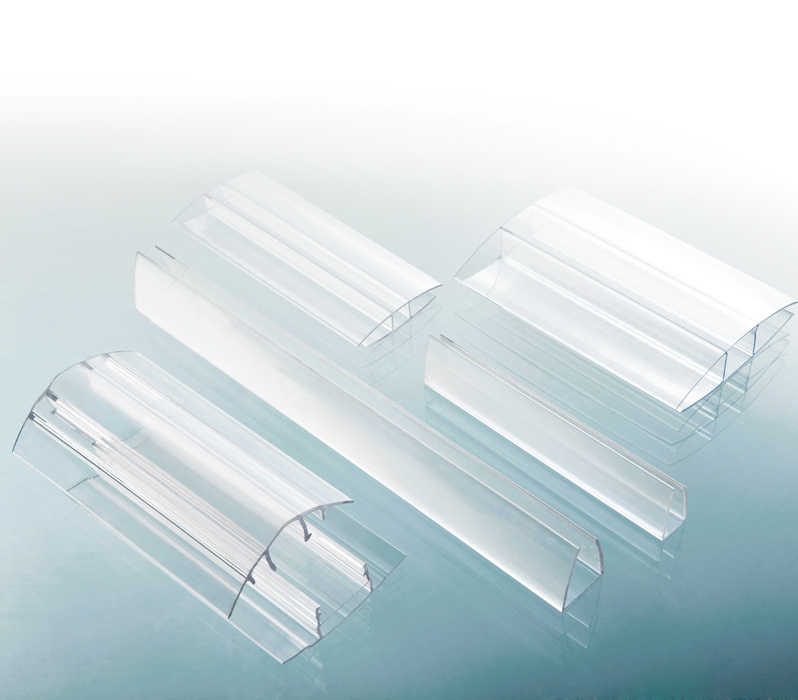 阳光板的收边配件选用